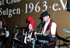 1993: Auftritt beim Skatclub Sulgen